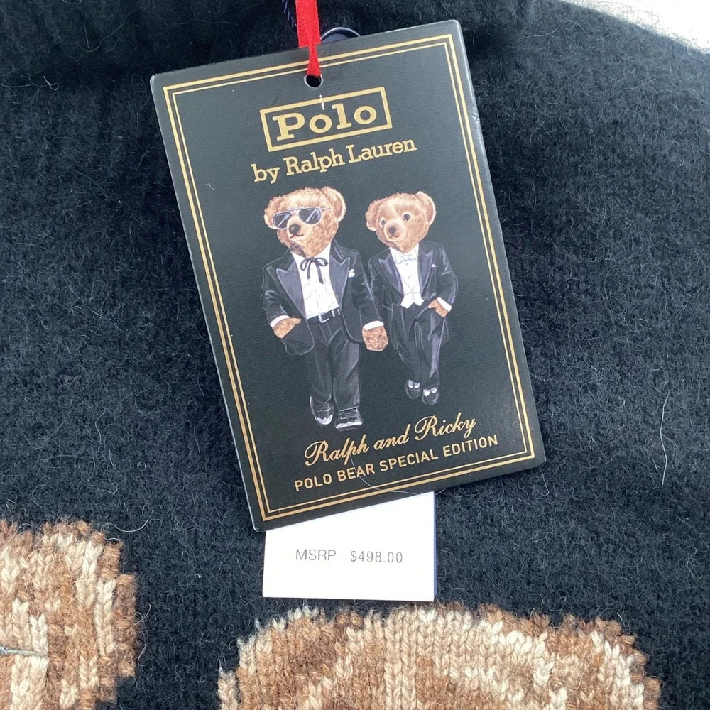 Polo Ralph Lauren Ralph and Ricky Polo Bear Special Edition Turtleneck Sweater